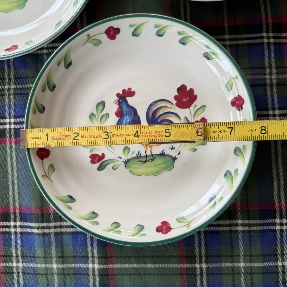 International‎ Tableworks Provence Colorful Rooster 7-3/4